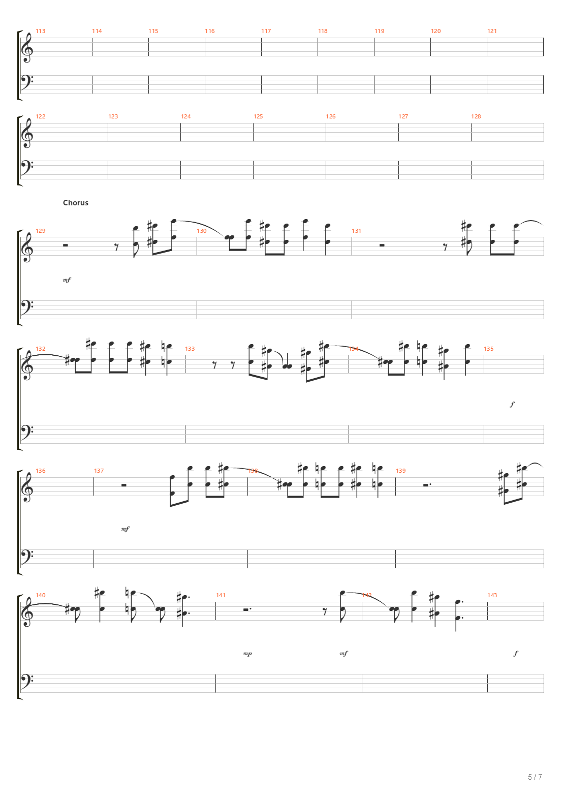 Encore Et Encore吉他谱