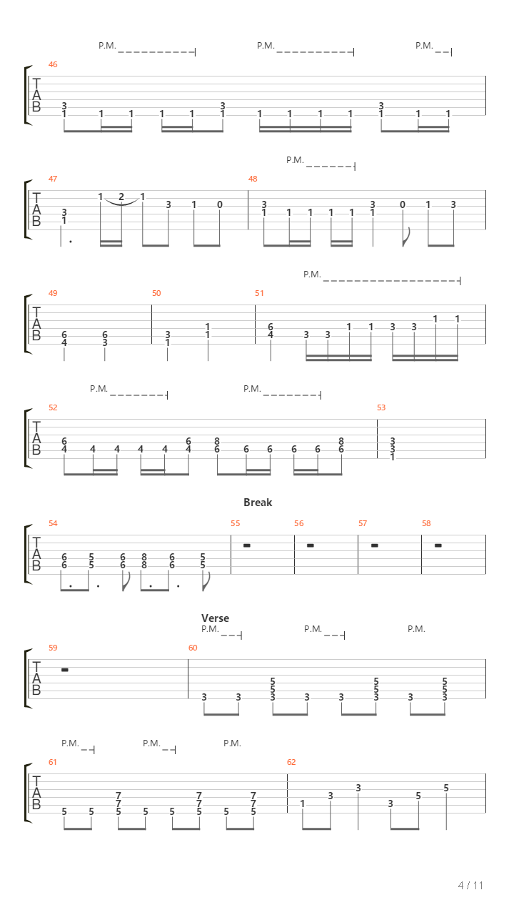 Final Phase吉他谱