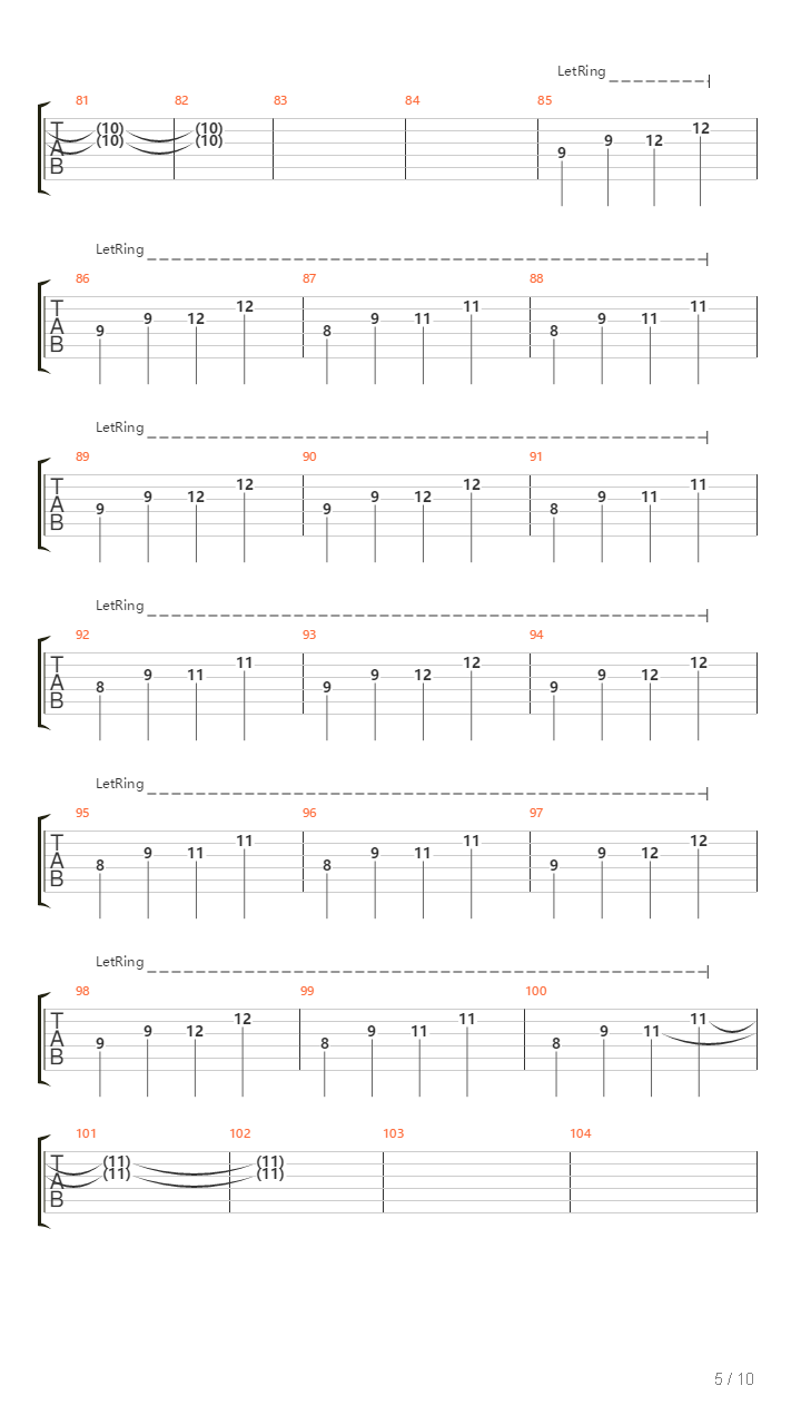 Aleph吉他谱