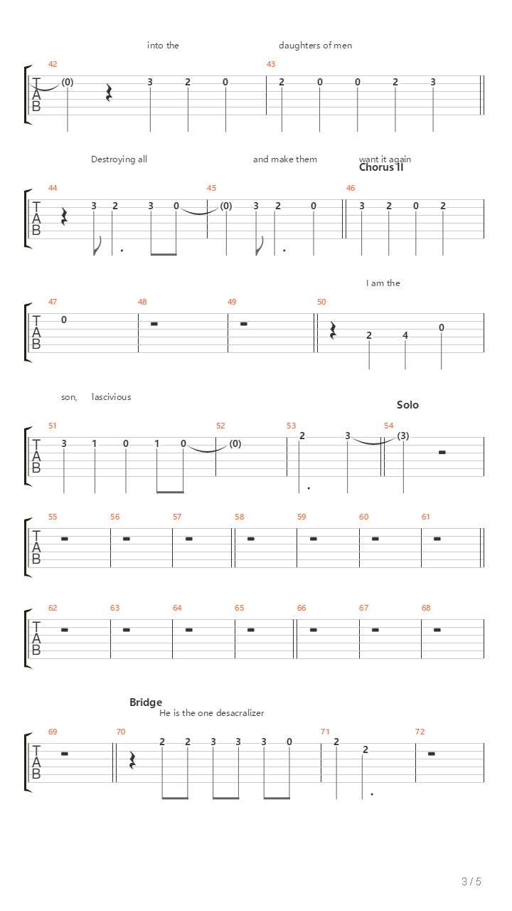 Jigolo Har Megiddo吉他谱