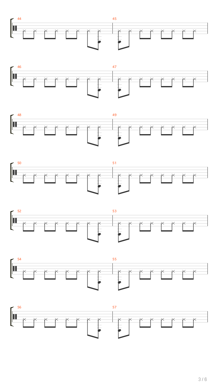900 Am吉他谱
