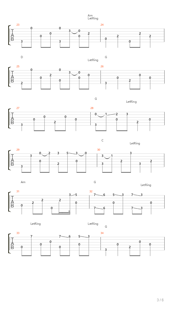 Chattanooga Choo Choo吉他谱