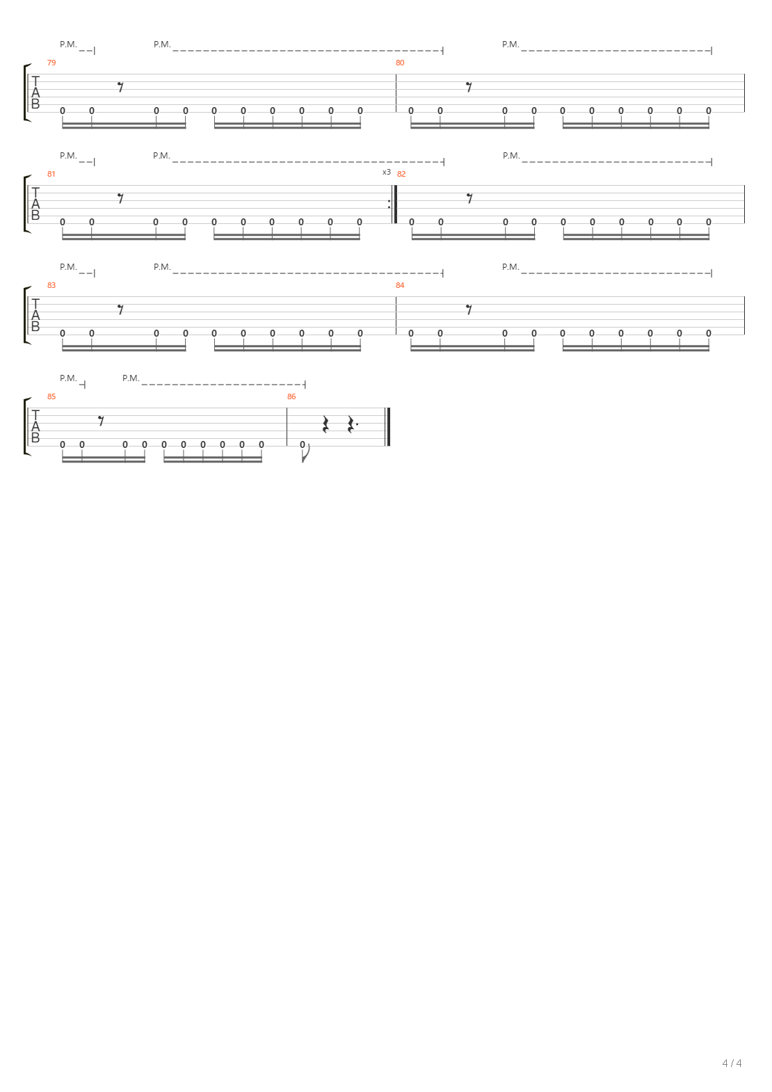 Into The Storm吉他谱