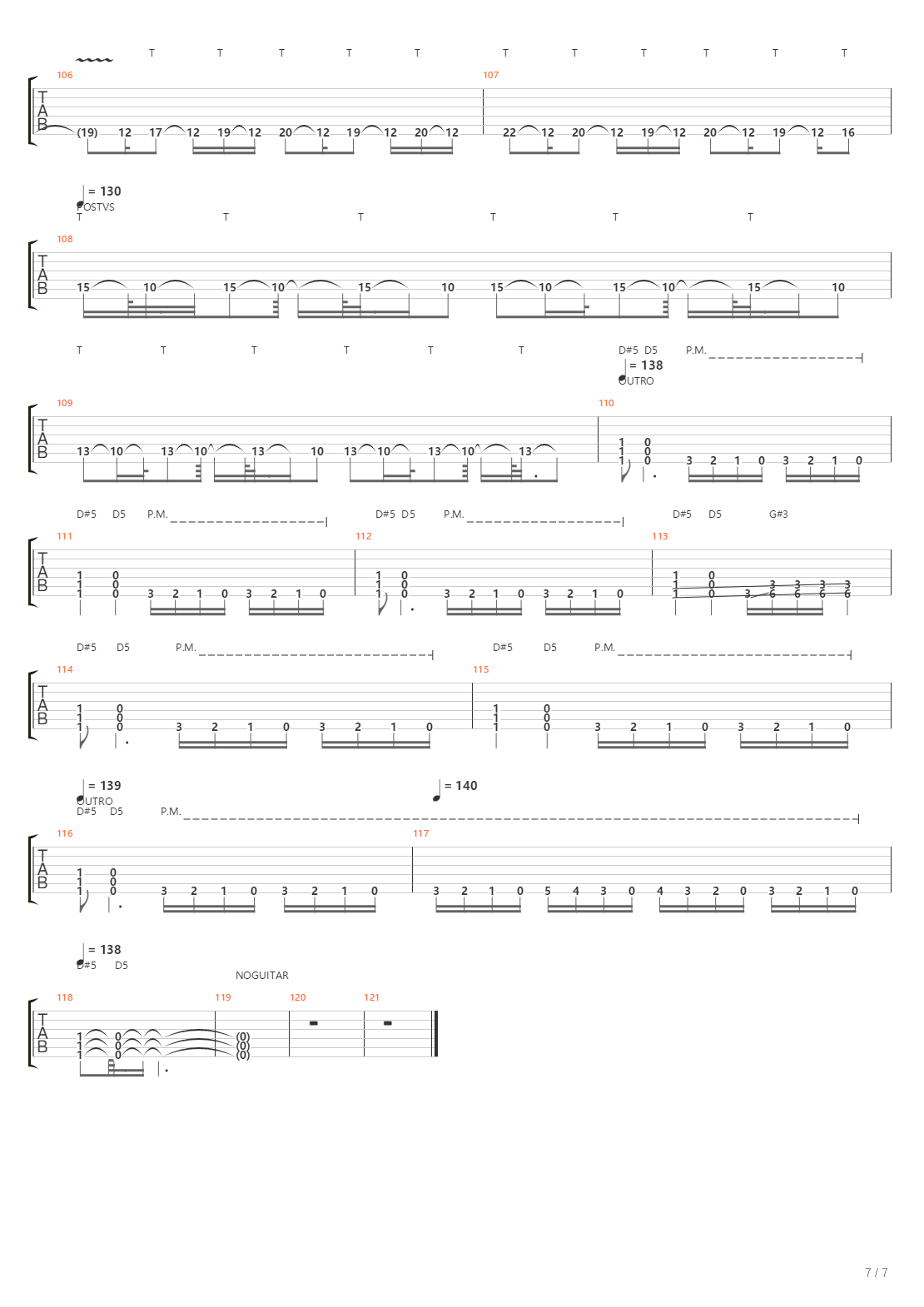 Silvera吉他谱