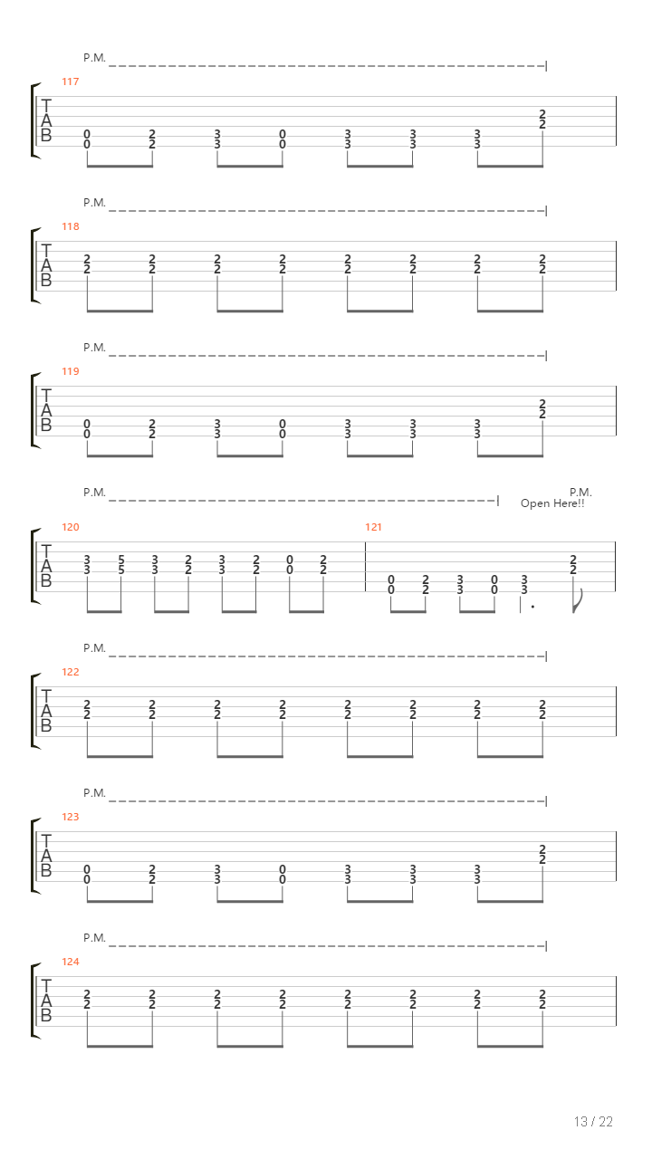 The Way Of All Flesh吉他谱