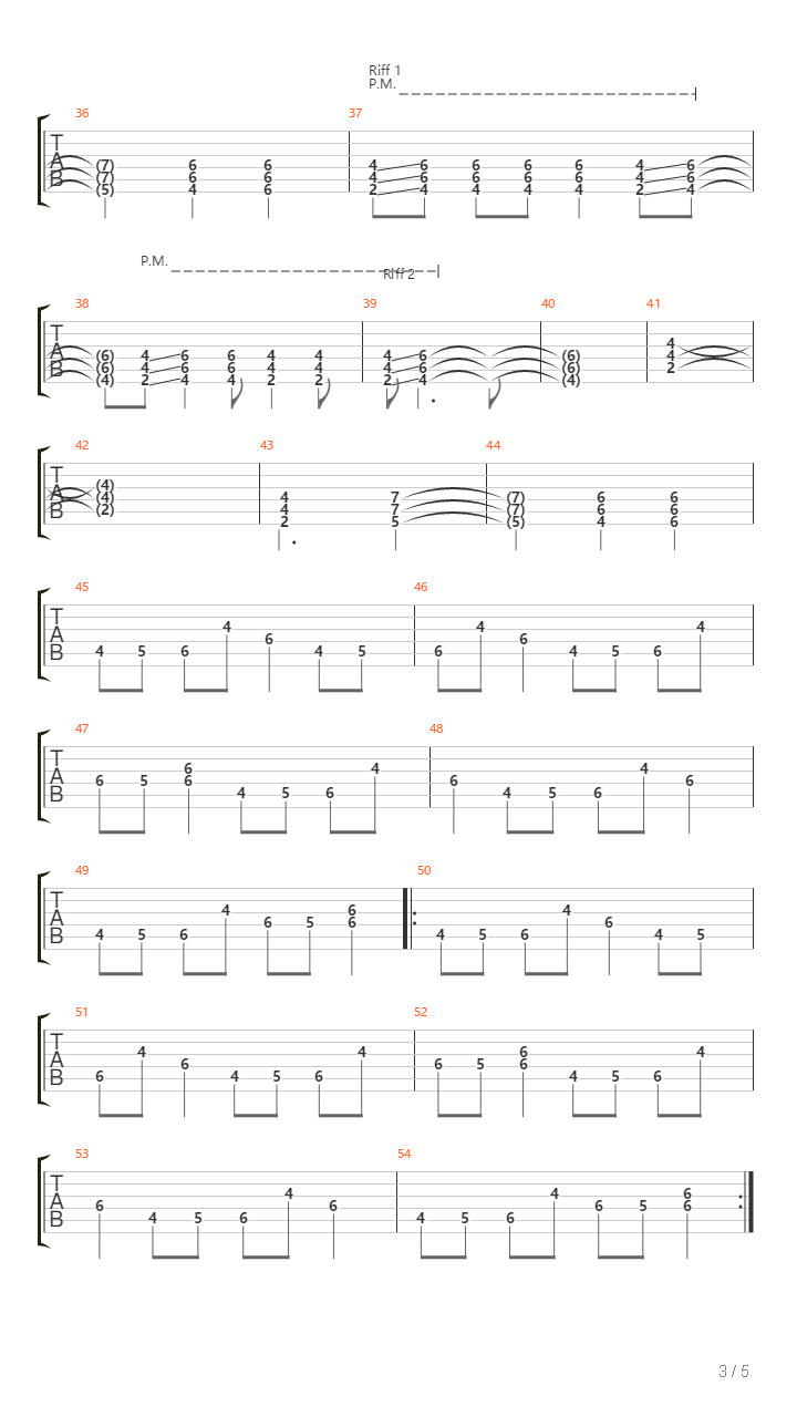 Chapter 12吉他谱