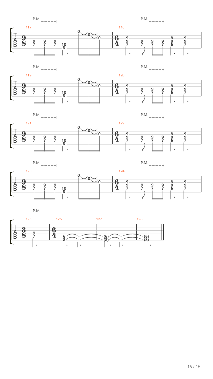 Blod Og Minne吉他谱