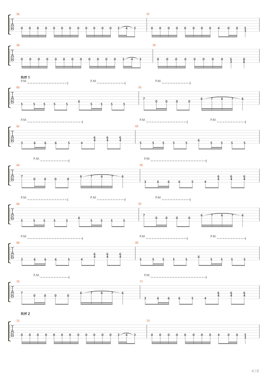 Destroyer吉他谱