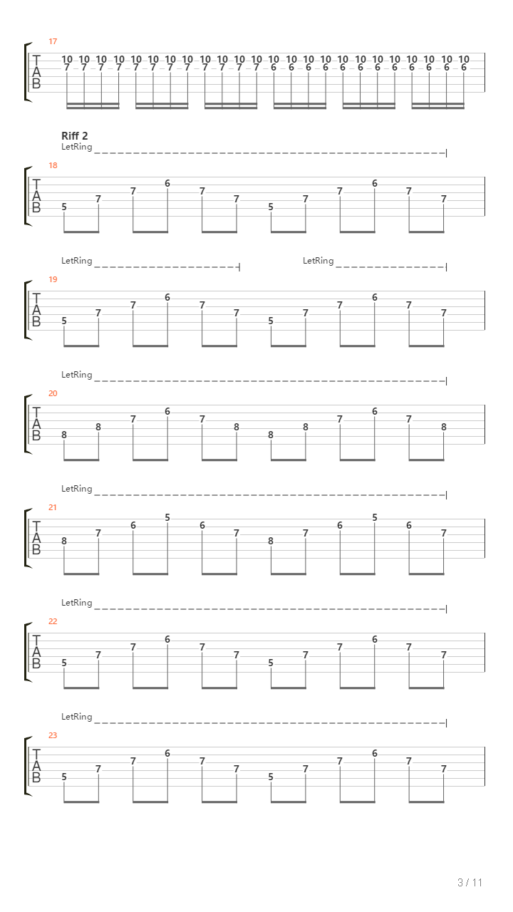 Funeral Procession吉他谱