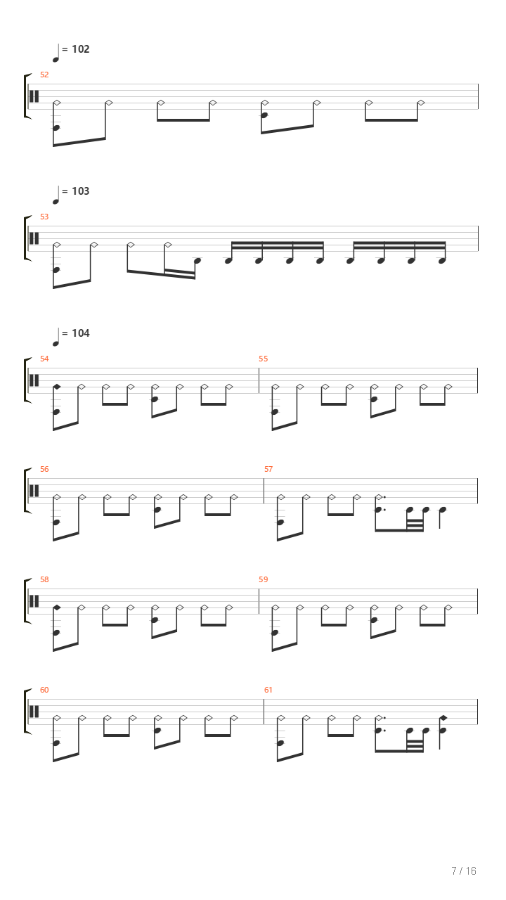 Odeleggelse Og Undergang吉他谱