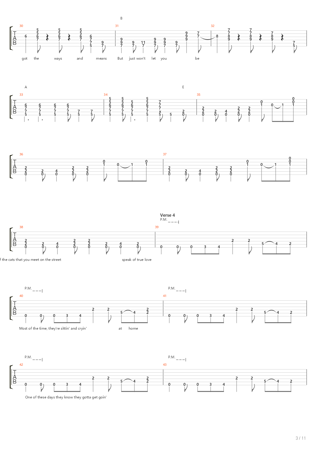 Truckin吉他谱