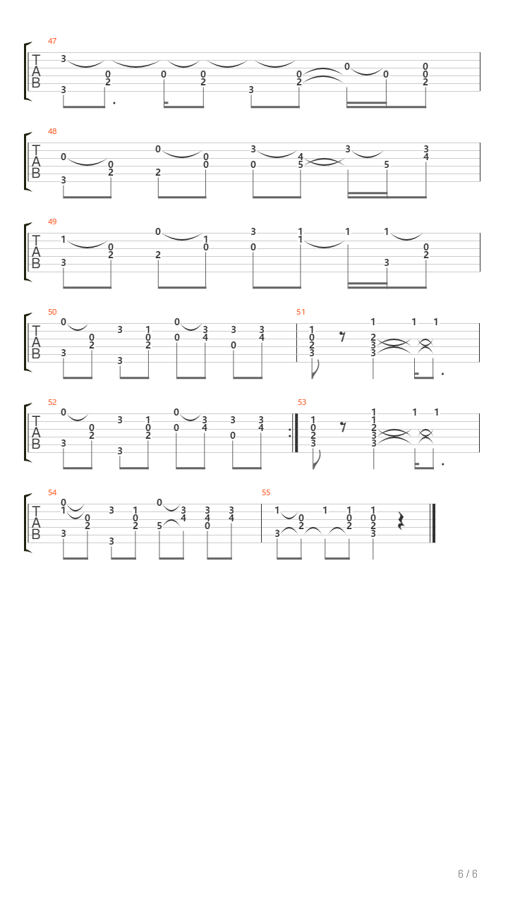 The Old Black Rum吉他谱