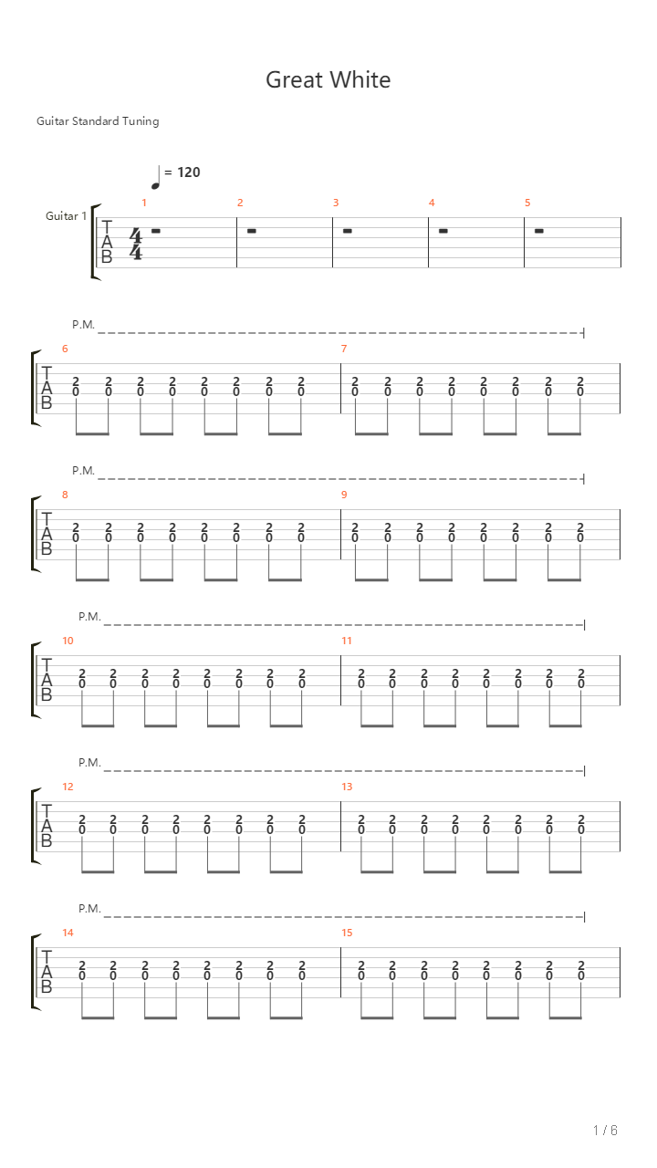 Higway Nights吉他谱