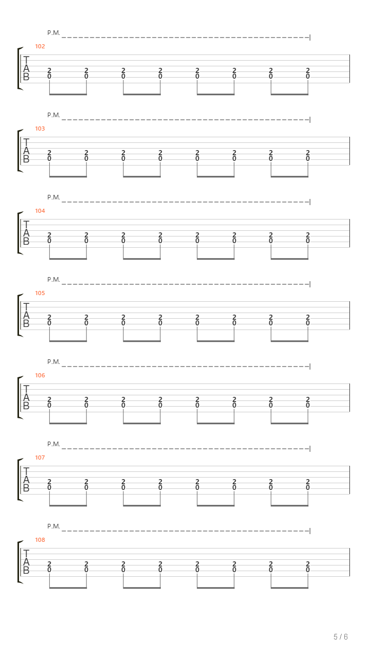 Higway Nights吉他谱