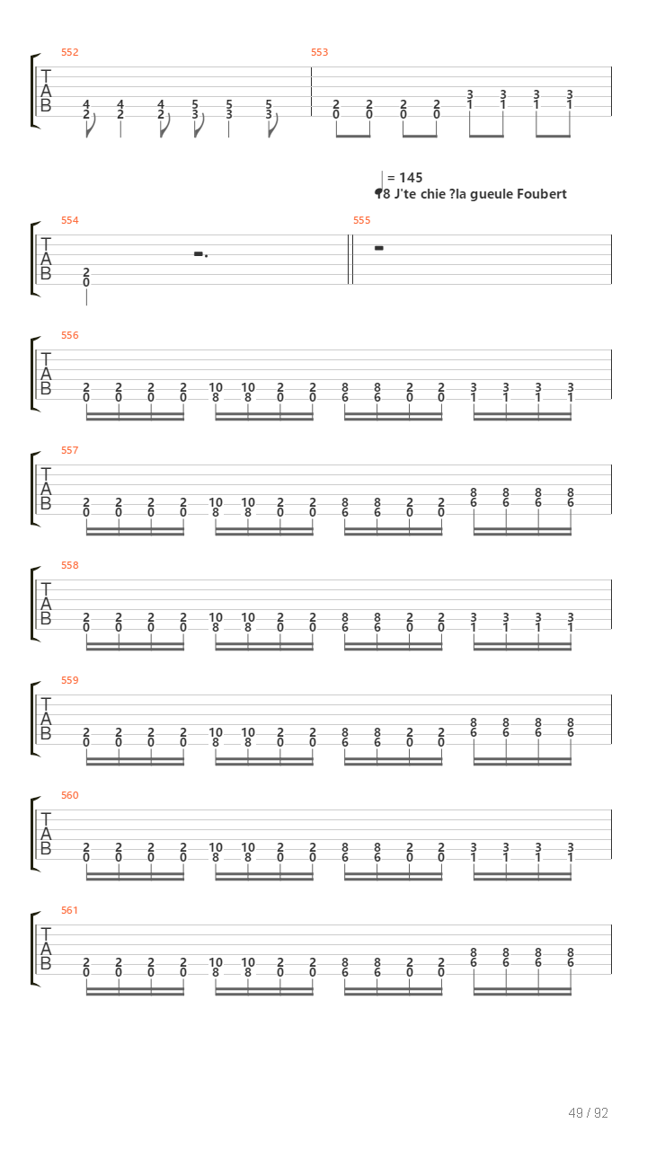 Gronibard吉他谱