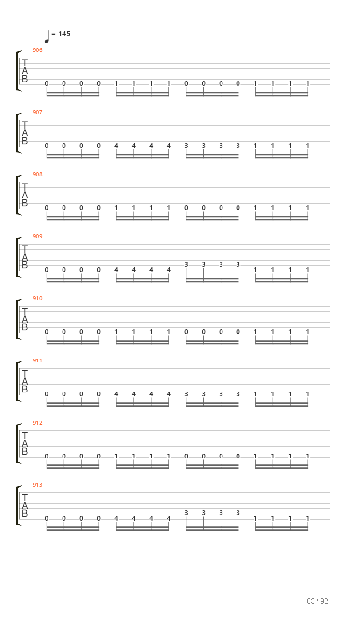 Gronibard吉他谱