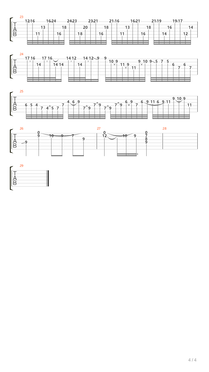 River Of Longing吉他谱