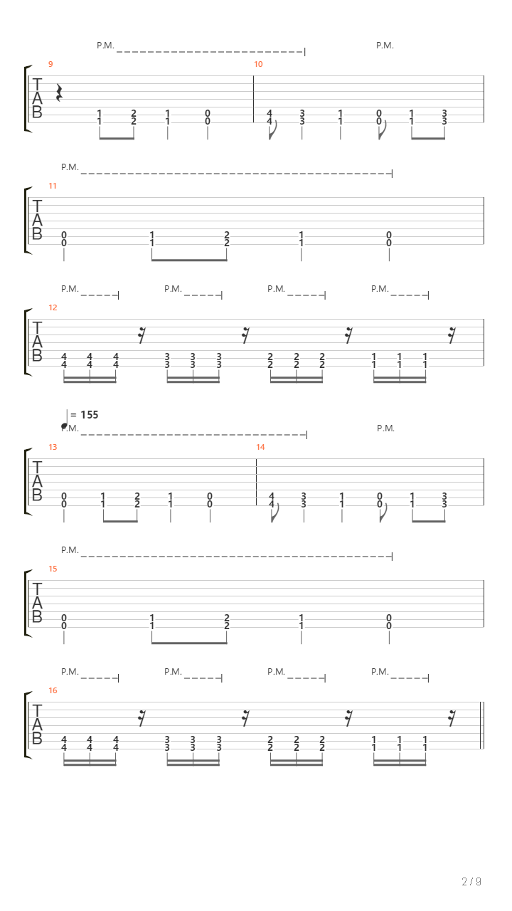 Filius Mulieris Meretricis吉他谱