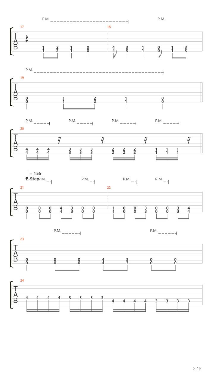 Filius Mulieris Meretricis吉他谱