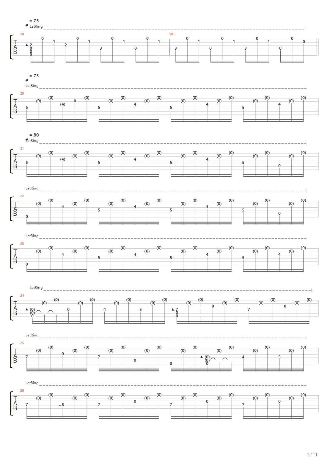 Eulogy For Dead French Composer吉他谱