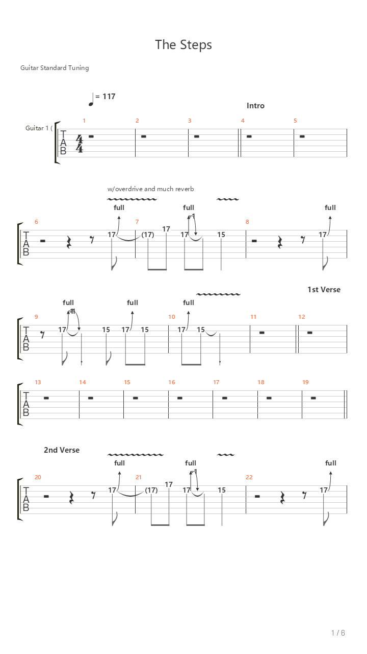 The Steps吉他谱