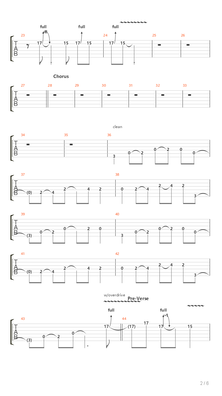 The Steps吉他谱