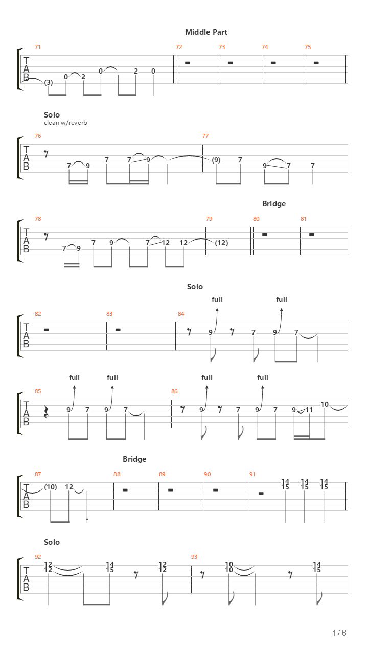 The Steps吉他谱