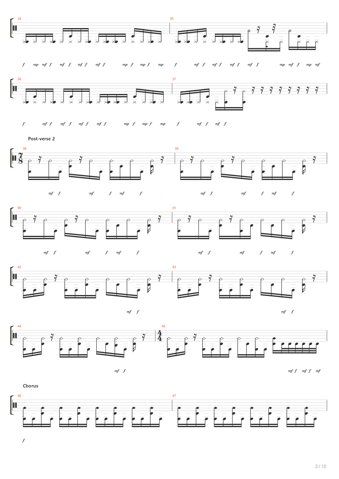 The Strain吉他谱