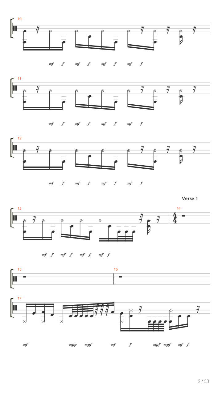 The Strain吉他谱