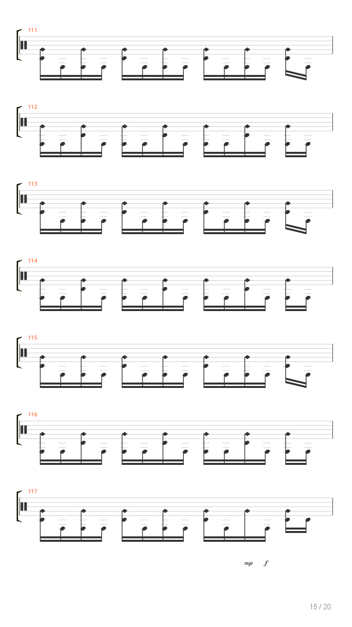 The Strain吉他谱