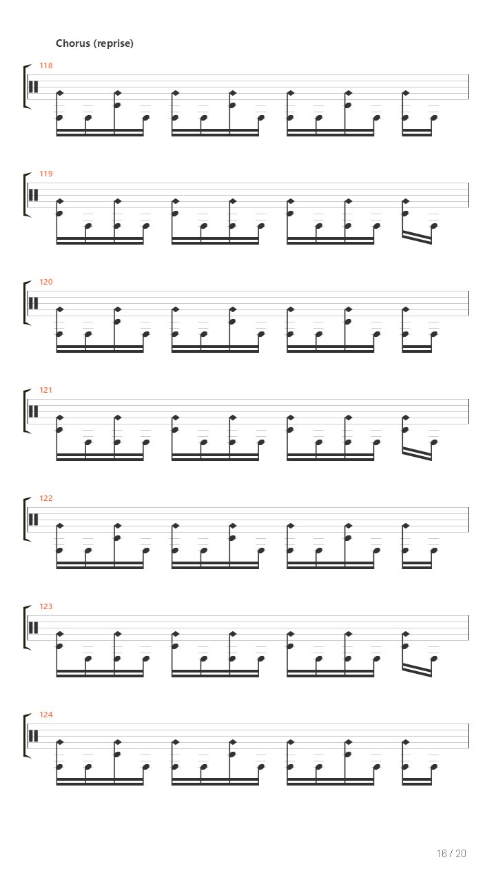 The Strain吉他谱