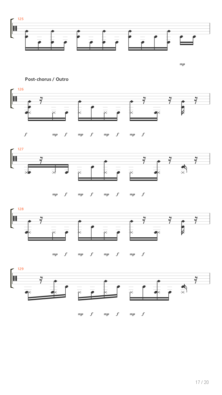 The Strain吉他谱