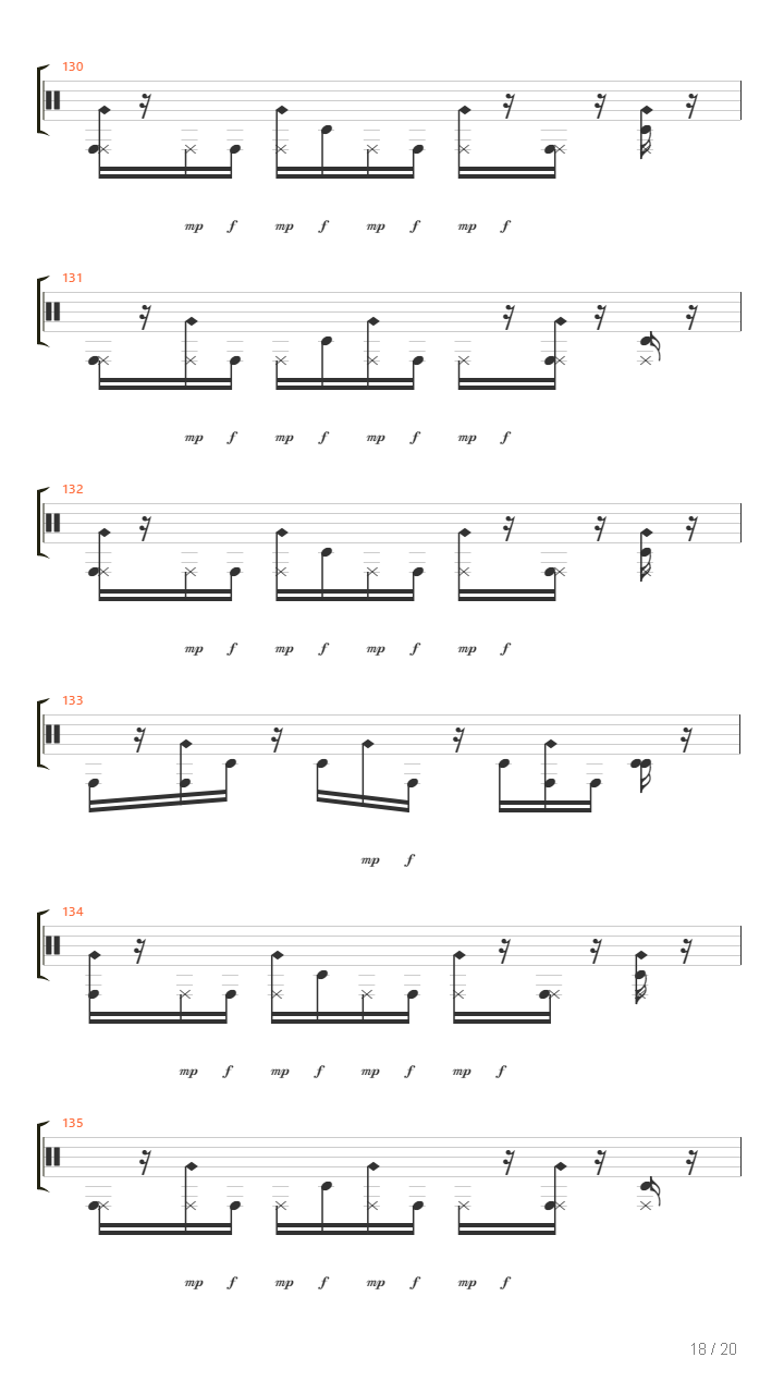 The Strain吉他谱