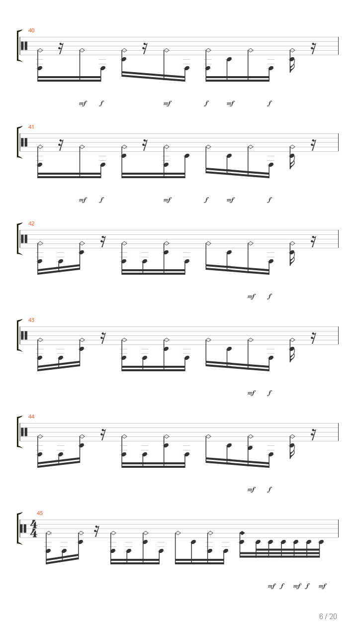 The Strain吉他谱