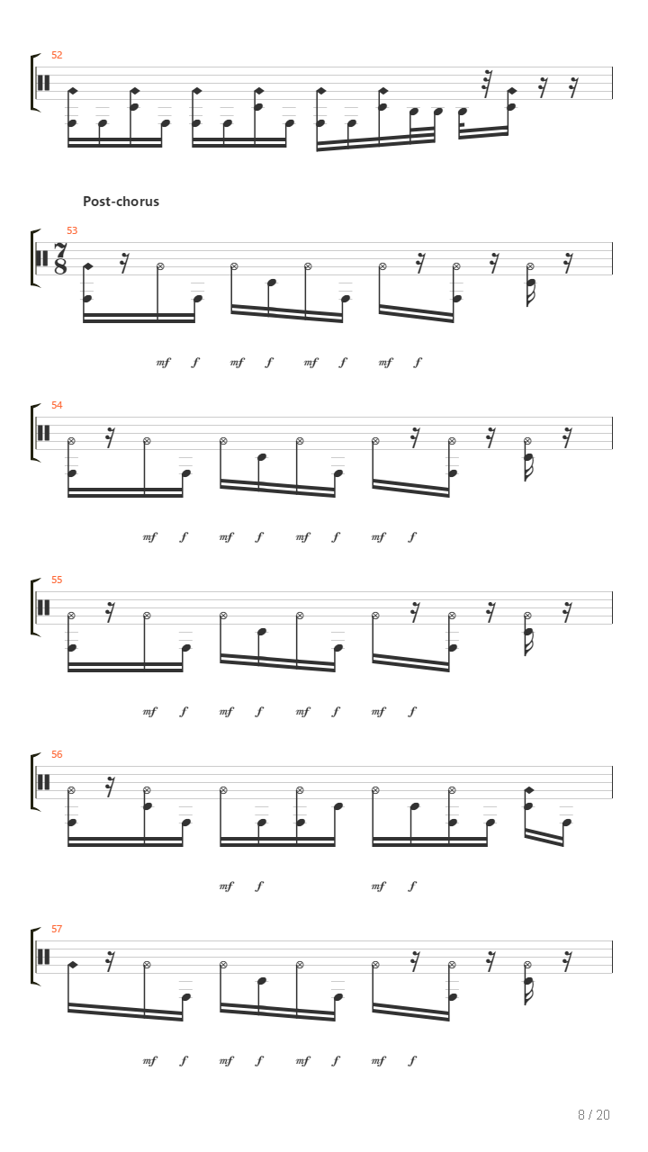 The Strain吉他谱