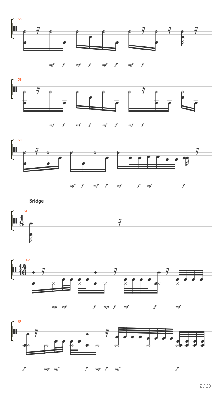 The Strain吉他谱