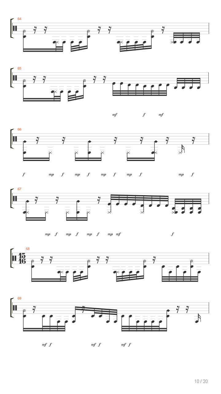 The Strain吉他谱