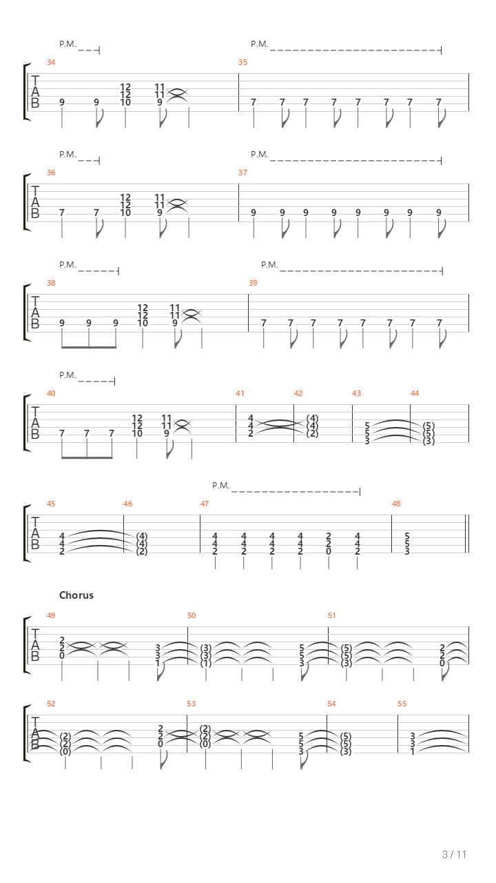 Threshold吉他谱