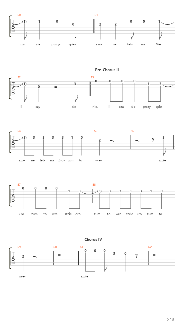 Hymn 78吉他谱