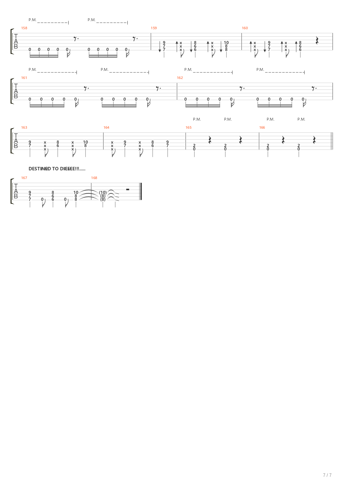 Phantom Force吉他谱