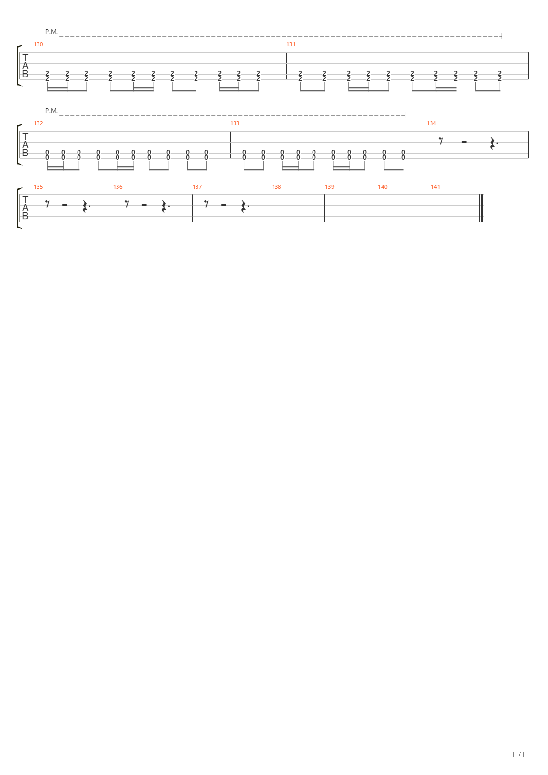 Nowhere吉他谱