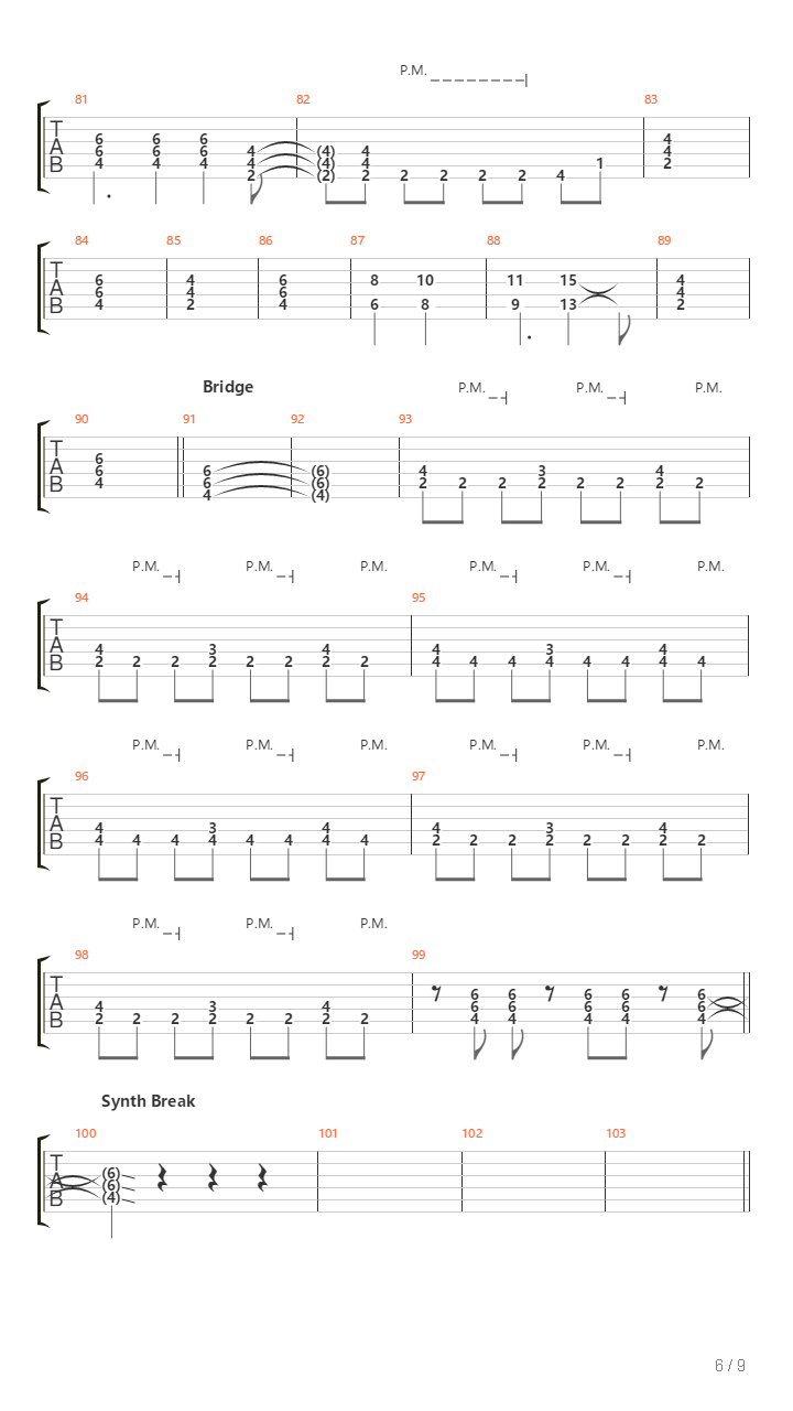 Living On The Run吉他谱