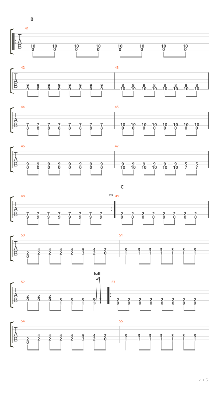 Menneiden Kaiku吉他谱