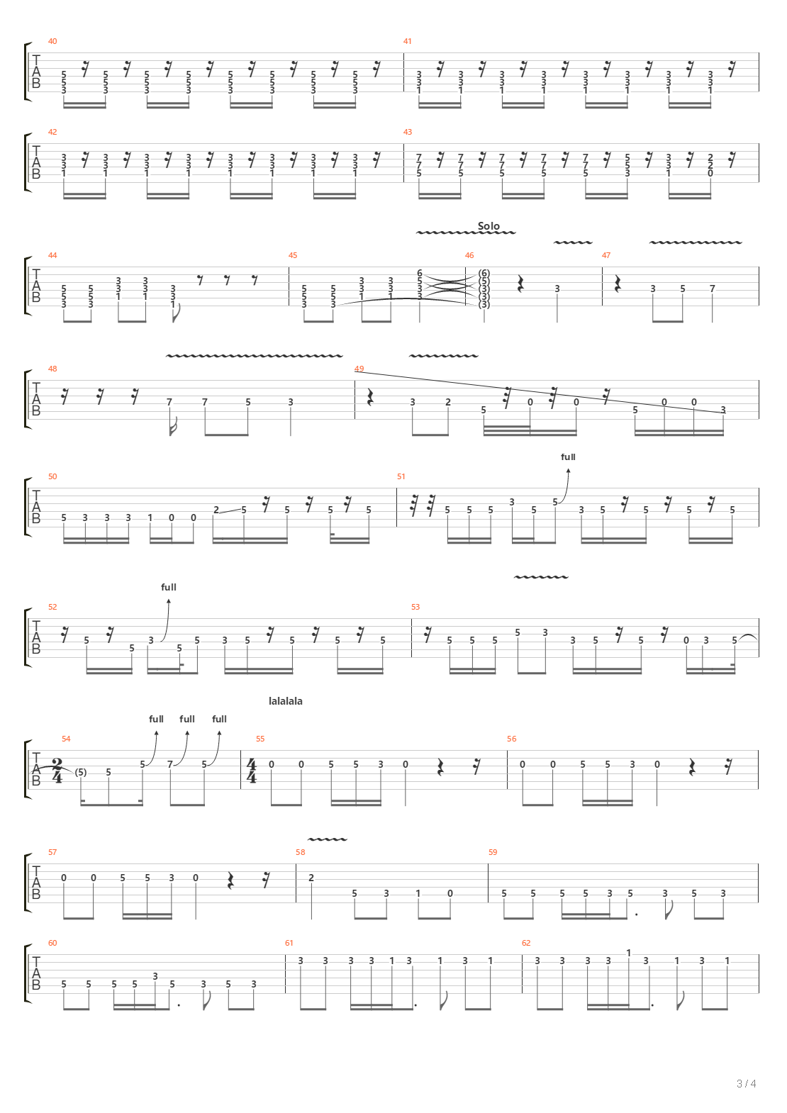 Private Hall Of Shame吉他谱