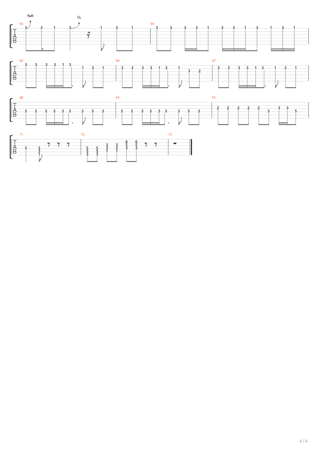 Private Hall Of Shame吉他谱