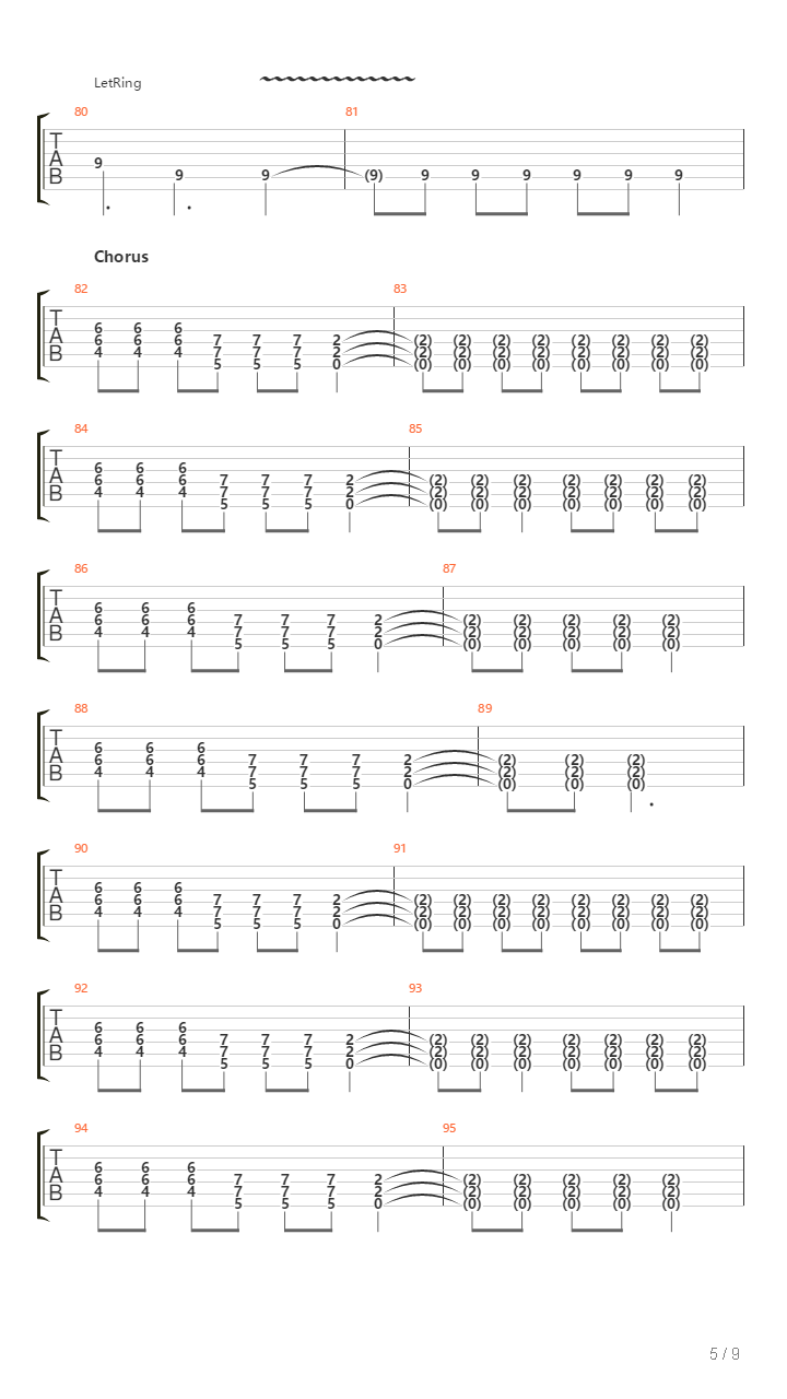 Freightliner吉他谱
