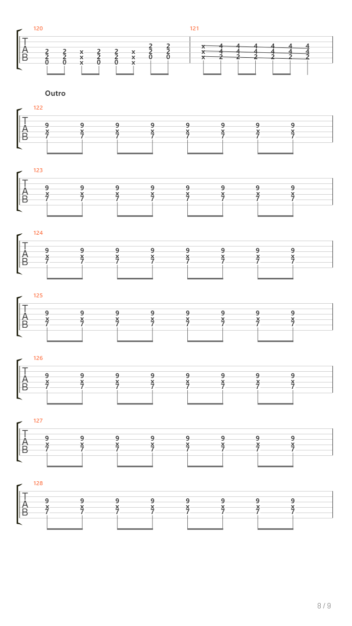Freightliner吉他谱