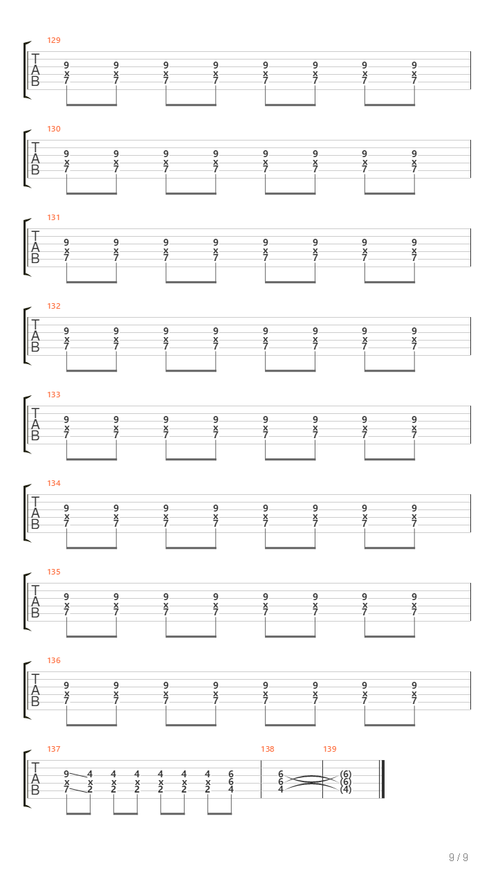 Freightliner吉他谱
