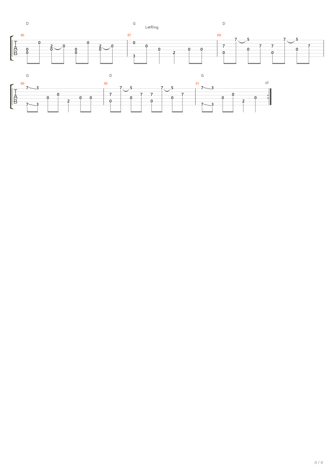 Heast As Net吉他谱