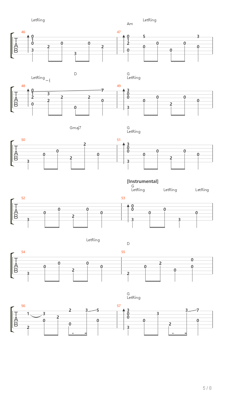 Heast As Net吉他谱